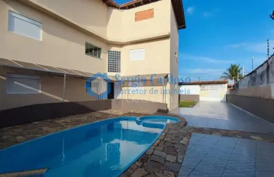 Casa vista pro mar 4 quartos piscina churrasqueira 100m do mar itanhaém sp