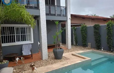 Casa alto padrão 3 suítes à 200m da praia! oportunidade única! itanhaém/sp