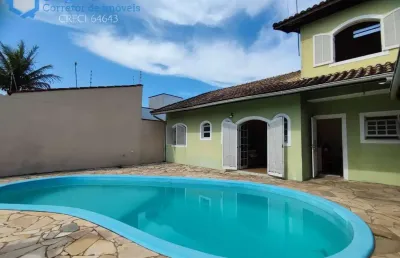 Casa 2 quartos a 300m do mar! terreno 360m² itanhaém/sp