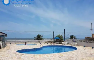 Apartamento pé na areia lazer completo praia dos sonhos itanhaém sp