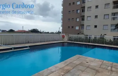 Apartamento 65m² lazer completo 100m da praia! planejado - itanhaem/sp