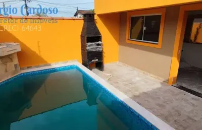 Sobrado condomínio lado praia  2 quartos piscina churrasqueira itanhaém sp