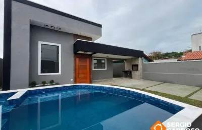 Casa nova 2 quartos piscina 350 m do mar itanhaém sp