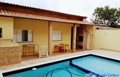 Casa 3 quartos suíte  piscina terreno inteiro  lado praia itanhaem sp