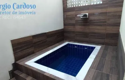 Casa em condomínio com ofurô apenas 600m do mar - itanhaém/sp