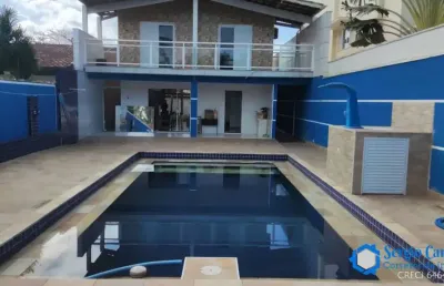 Sobradão 4 quartos ampla piscina  local privilegiado 100 m mar  itanhaém sp