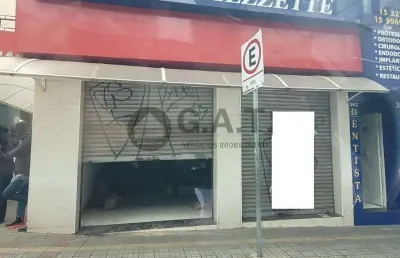 Salão comercial para locação no centro - sorocaba/sp