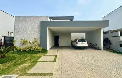 Casa térrea à venda no condomínio alphaville nova esplanada 4 ? alto padrão e vista privilegiada