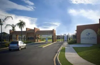 Terreno em condomínio, 437,35m², à venda em araçoiaba da serra, condomínio lago da serra