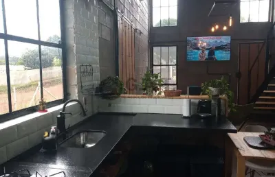 Loft de luxo à venda em condomínio exclusivo em boituva-sp - recanto maravilha: 1 quarto, 1 suíte, 1 sala, 1 banheiro, 1 vaga, 80m².