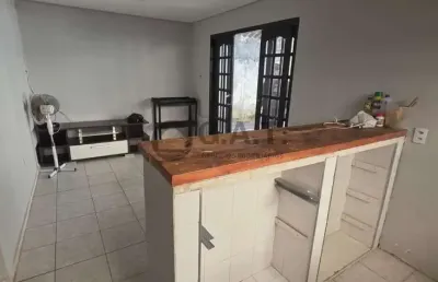 Casa para locação em sorocaba-sp no bairro conjunto habitacional júlio de mesquita filho: 1 quarto, 1 sala, 1 banheiro, 2 vagas de garagem, 70m².
