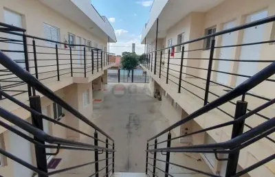 Kitnet de alto padrão em condomínio no jardim capitão, sorocaba-sp: 1 quarto, 1 sala, 1 banheiro, 1 vaga de garagem, 43,62 m².