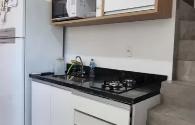 Venda cobertura sem condomínio no b campestre, 2 dormitórios 1 vaga, com elevador