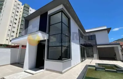 Casa com 4 dormitórios à venda no indaiá, 210 m²  - caraguatatuba/sp