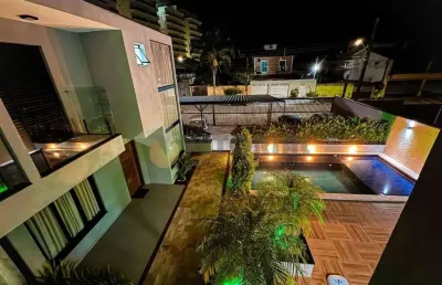 Sobrado com 3 dormitórios à venda, 111 m²  cidade jardim - caraguatatuba/sp