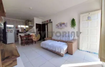 Casa em condomínio fechado com 2 quartos à venda na Rua Pastor Regivaldo Francisco Paulino, 123, Pontal de Santa Marina, Caraguatatuba