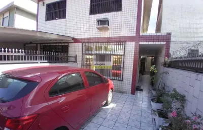 Sobrado com 3 quartos,  cascatinha, sv - r$ 530 mil