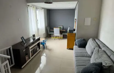 Apto duplex 3 dormit, 2 suites e closet, em sv - vl. voturua