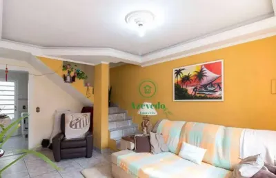 Sobrado à venda, 72 m² por r$ 360.000,00 - jardim adriana - guarulhos/sp