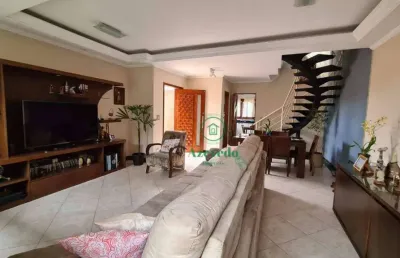 Sobrado com 4 dormitórios à venda, 198 m² por r$ 1.200.000,00 - vila moreira - guarulhos/sp