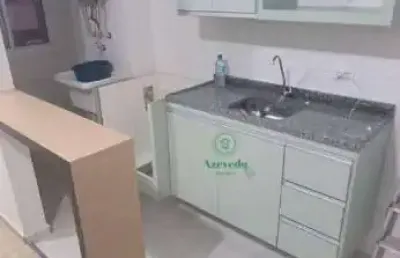 Apartamento com 2 dormitórios para alugar, 35 m² por r$ 2.100,00/mês - vila são joão - guarulhos/sp