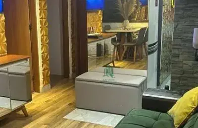 Apartamento garden com 2 dormitórios à venda, 45 m² por r$ 382.000,00 - jardim são domingos - guarulhos/sp