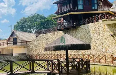 Chácara com 3 dormitórios à venda, 2000 m² por r$ 2.000.000,00 - são bento - arujá/sp