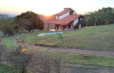 Chácara com 2 dormitórios à venda, 1870 m² por r$ 580.000,00 - estância santa maria do laranjal - atibaia/sp