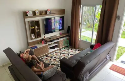 Casa com 2 dormitórios à venda, 58 m² por r$ 580.000,00 - maitinga - bertioga/sp