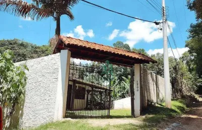 Chácara com 3 dormitórios à venda, 630 m² por r$ 430.000,00 - est santa maria do portão - atibaia/sp
