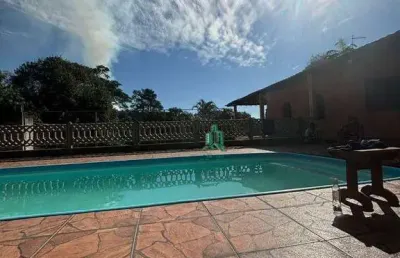 Chácara com 3 dormitórios à venda, 12800 m² por r$ 870.000,00 - pedreira - arujá/sp