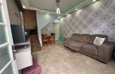 Sobrado com 2 dormitórios, 82 m² - venda por r$ 309.000,00 ou aluguel por r$ 1.665,00/mês - cidade serodio - guarulhos/sp