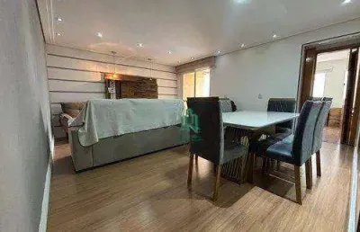 Apartamento com 3 dormitórios à venda, 76 m² por r$ 530.000,00 - jardim nova taboão - guarulhos/sp