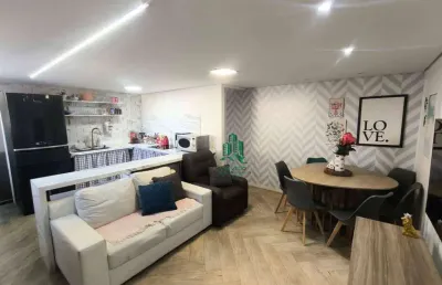 Apartamento com 2 dormitórios à venda, 64 m² por r$ 398.000,00 - parque cecap - guarulhos/sp