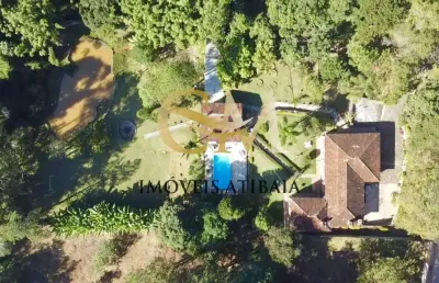 Chácara 4.5mil m2 / porteira fechada / lago, nascente, campo / em atibaia