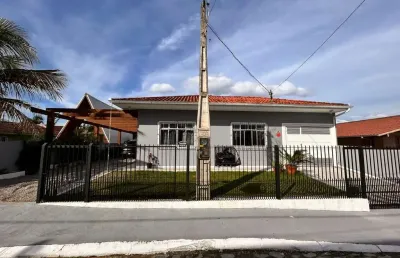 Casa alto padrão semimobiliada - bairro aririu em palhoça/sc