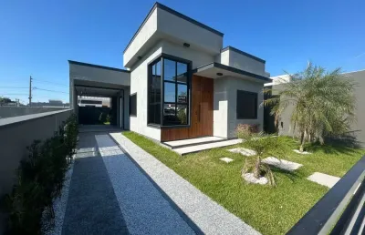 Casa alto padrão com excelente acabamento - lot. novo bela vista em palhoça/sc