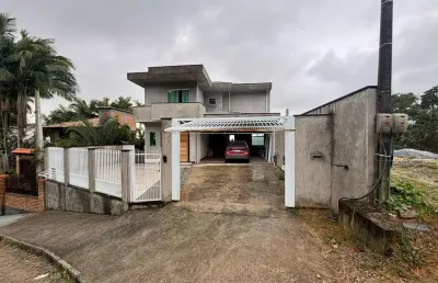 Casa triplex com vista mar - bairro são sebastião em palhoça/sc