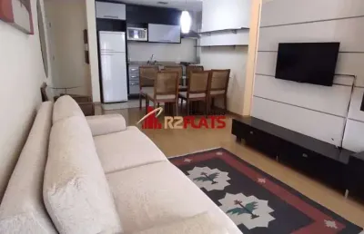 Flat com 2 quartos para alugar na Rua Sansão Alves dos Santos, 343, Brooklin, São Paulo