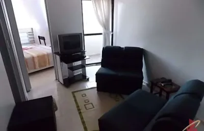 Flat com 1 quarto para alugar na Avenida Miruna, 399, Moema, São Paulo