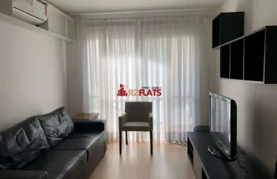 Flat com 2 quartos para alugar na Alameda Joaquim Eugênio de Lima, 1360, Jardins, São Paulo
