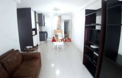 Flat com 2 quartos para alugar na Alameda Joaquim Eugênio de Lima, 1360, Jardins, São Paulo