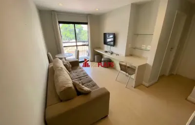 Flat com 1 quarto para alugar na Avenida Lavandisca, 365, Moema, São Paulo