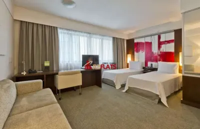 Flat com 1 quarto à venda na Avenida Ibirapuera, 2534, Moema, São Paulo