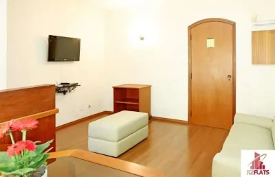 Flat com 1 quarto à venda na Rua Araguari, 711, Indianópolis, São Paulo
