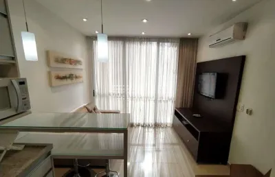 Flat com 1 quarto para alugar na Rua Flórida, 1790, Brooklin, São Paulo