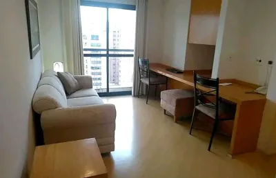 Flat com 1 quarto para alugar na Avenida Lavandisca, 365, Moema, São Paulo