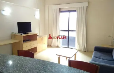 Flat com 1 quarto para alugar na Alameda dos Arapanés, 1142, Moema, São Paulo