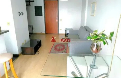 Flat com 1 quarto para alugar na Avenida Moema, 177, Moema, São Paulo