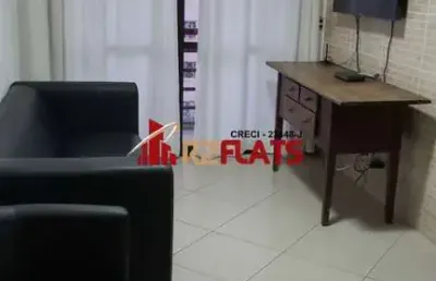 Flat com 1 quarto para alugar na Alameda Jauaperi, 1083, Moema, São Paulo